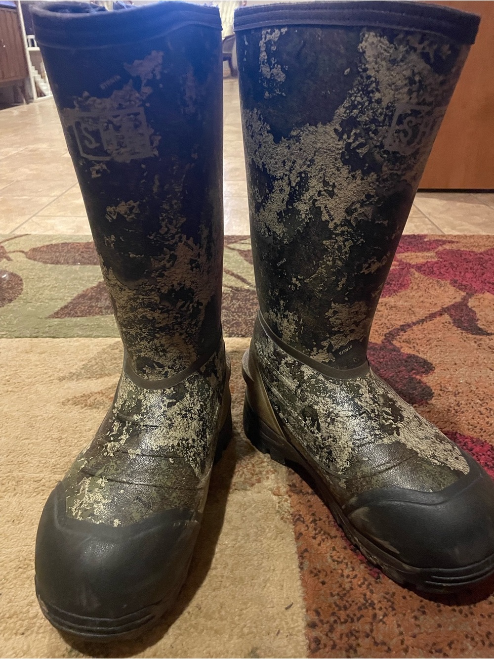 SHE CAMO WATERPROOF WARM BOOTS